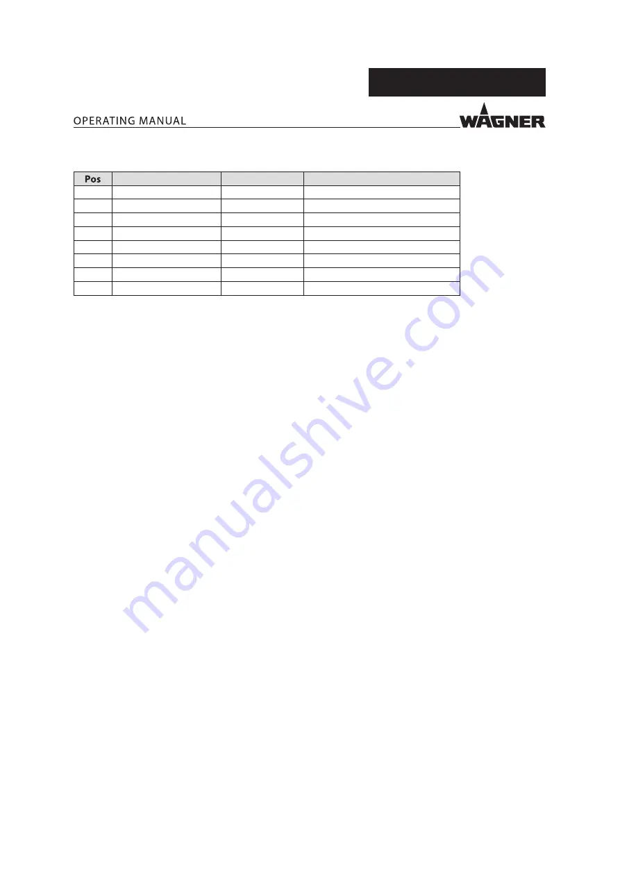 WAGNER GA 4000ACIC-S Translation Of The Original Operating Manual Download Page 51