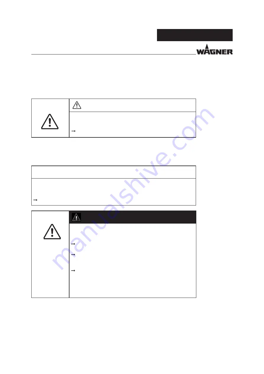 WAGNER GA 5000EACIC Operating Manual Download Page 39