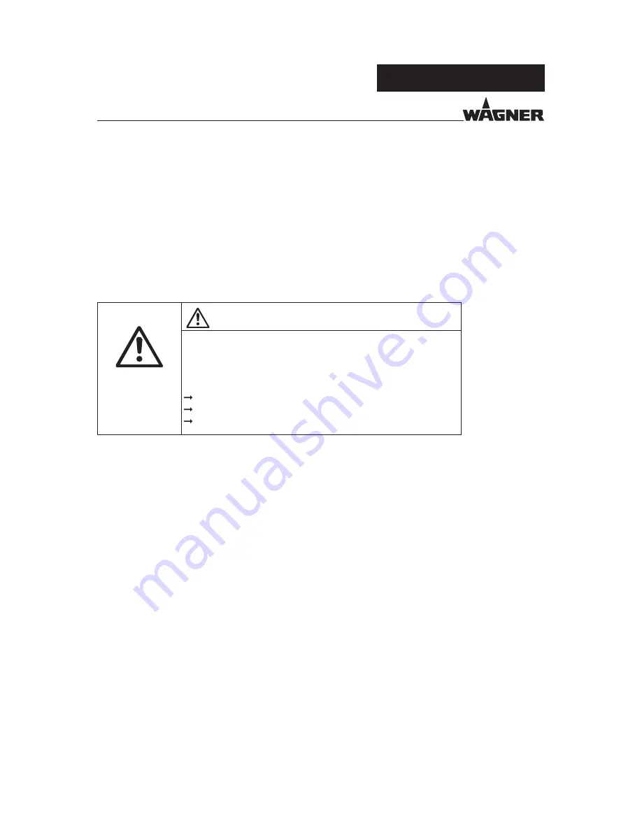 WAGNER GM 4700AC Operating Manual Download Page 58