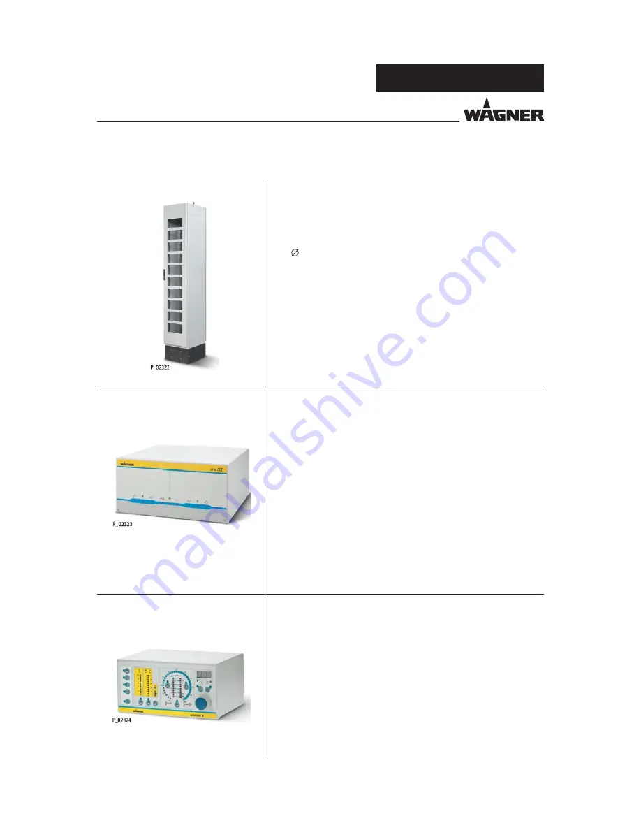 WAGNER ProfiTech M Original Operating Manual Download Page 22