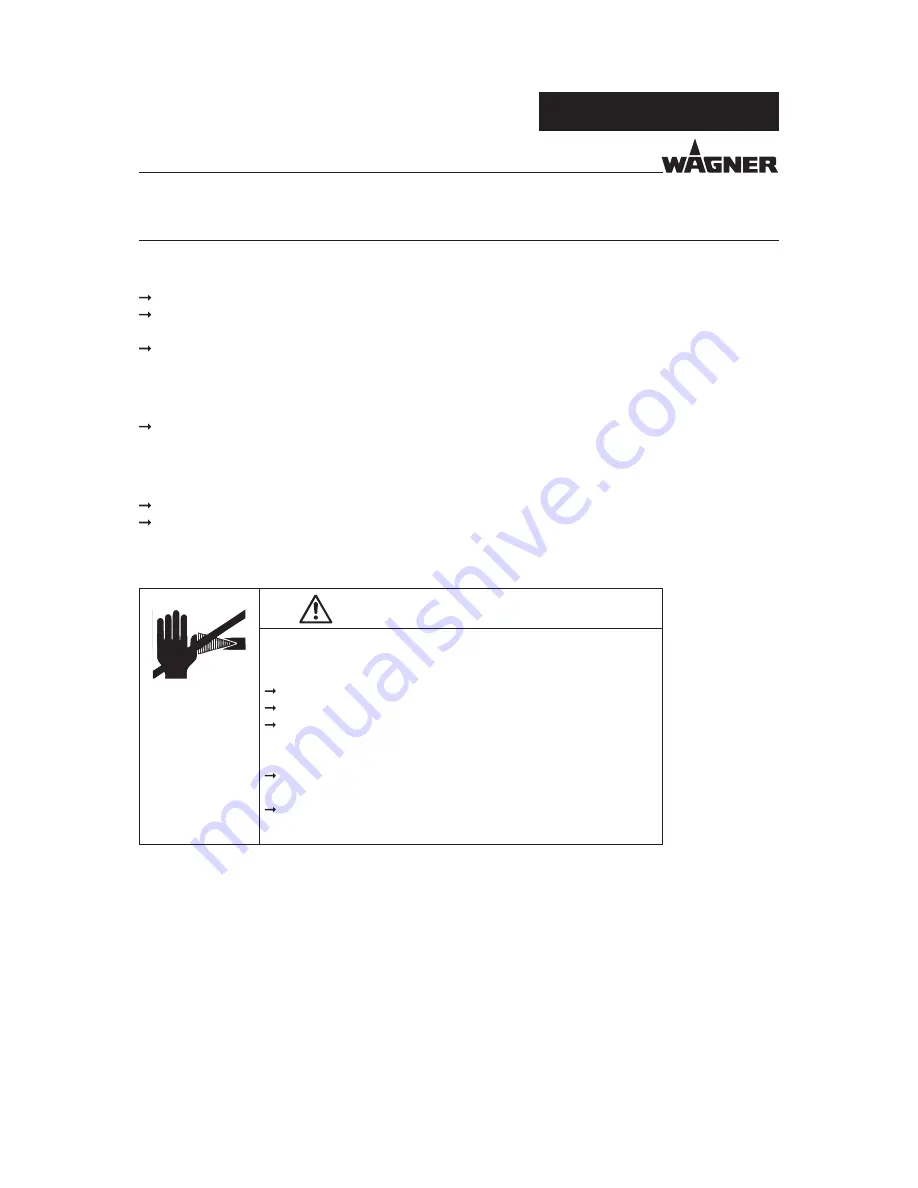 WAGNER PROTEC GM 1-350 Operating Manual Download Page 16