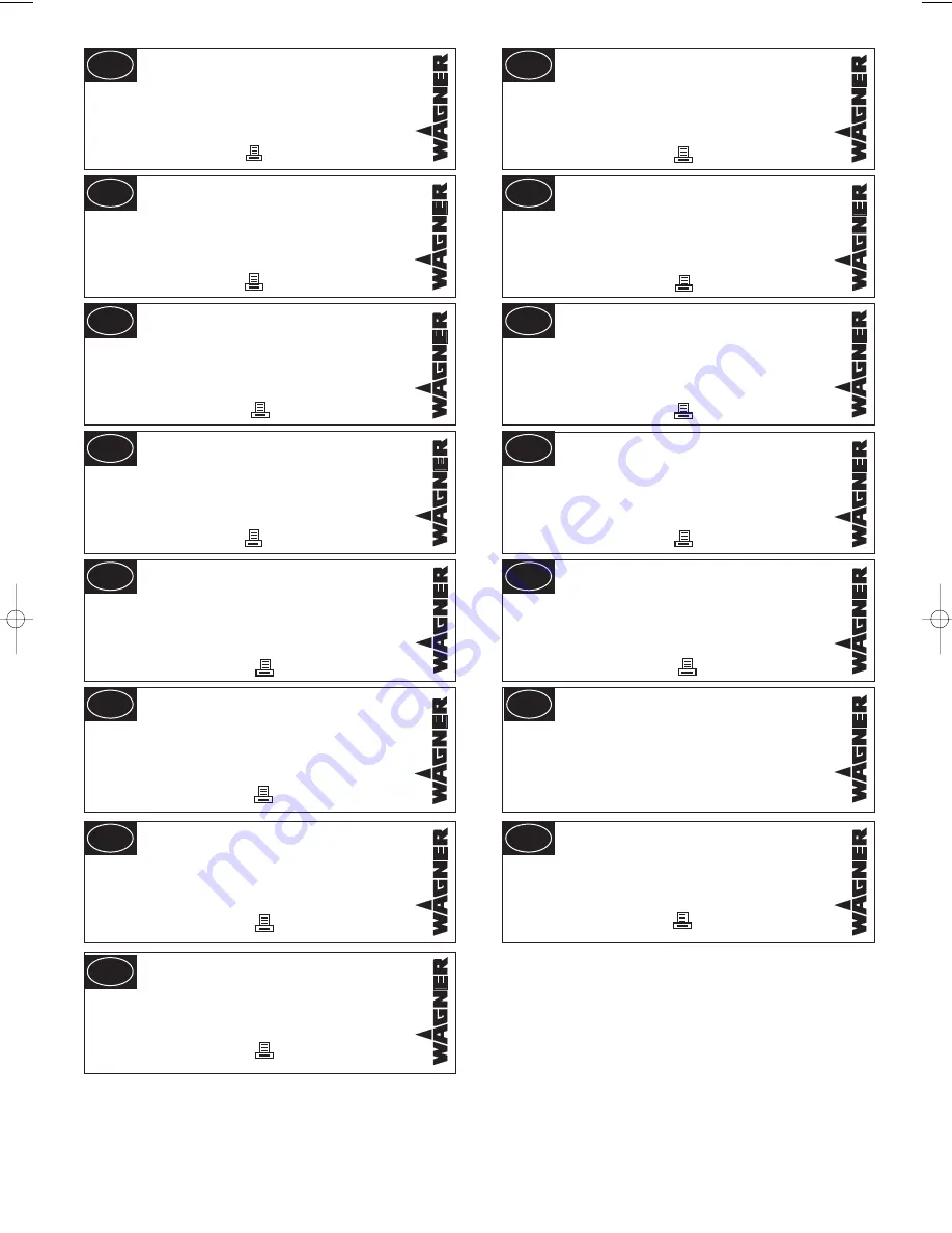 WAGNER W 16 Скачать руководство пользователя страница 8