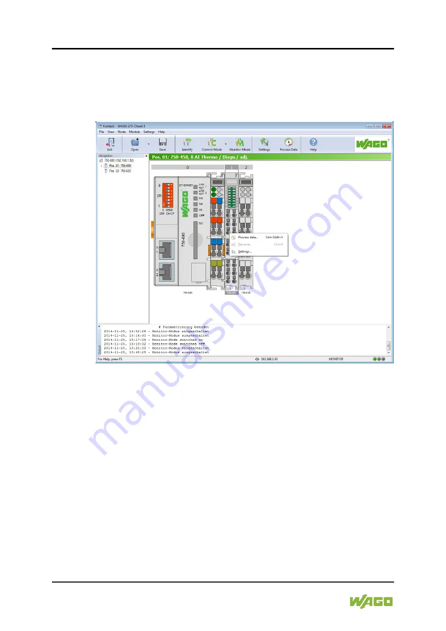 WAGO 750-458 Manual Download Page 52