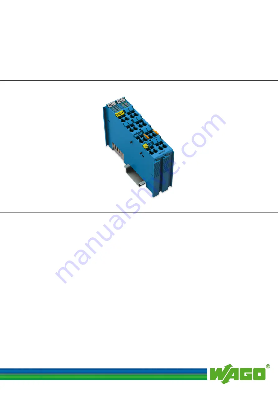 WAGO 750-633 Скачать руководство пользователя страница 1