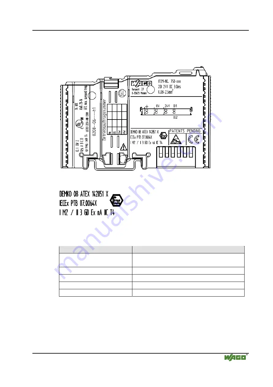 WAGO 750-651 Manual Download Page 23