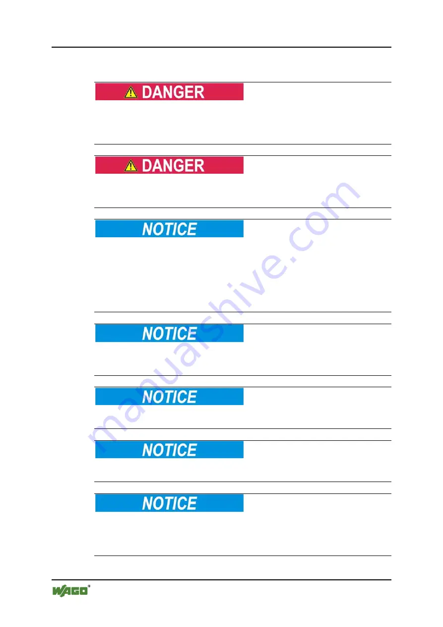 WAGO 852-101 Assembly, Installation And Handling Download Page 8