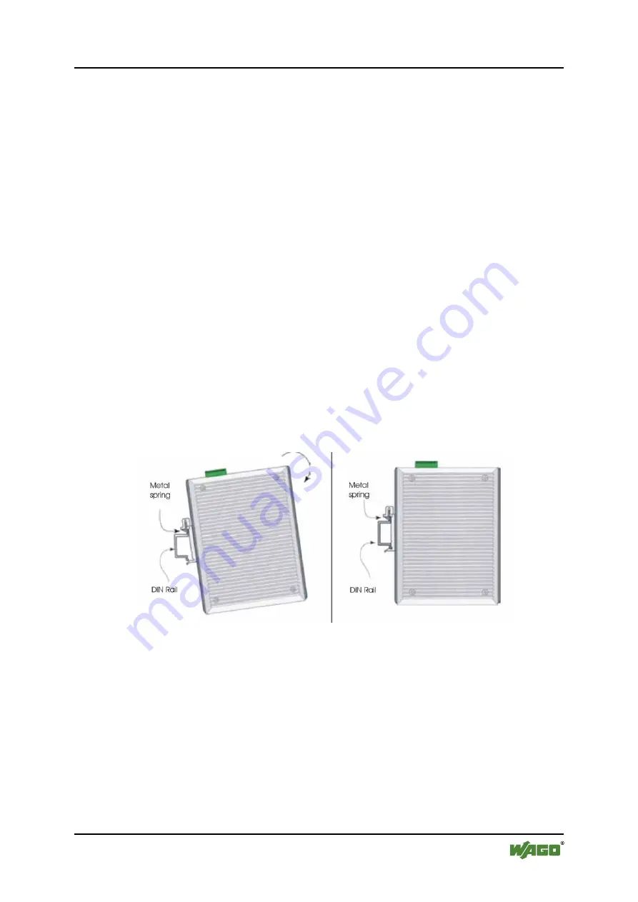 WAGO 852-101 Assembly, Installation And Handling Download Page 21