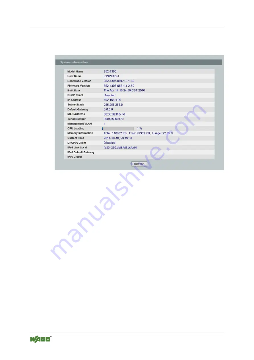 WAGO 852-1305 Manual Download Page 118