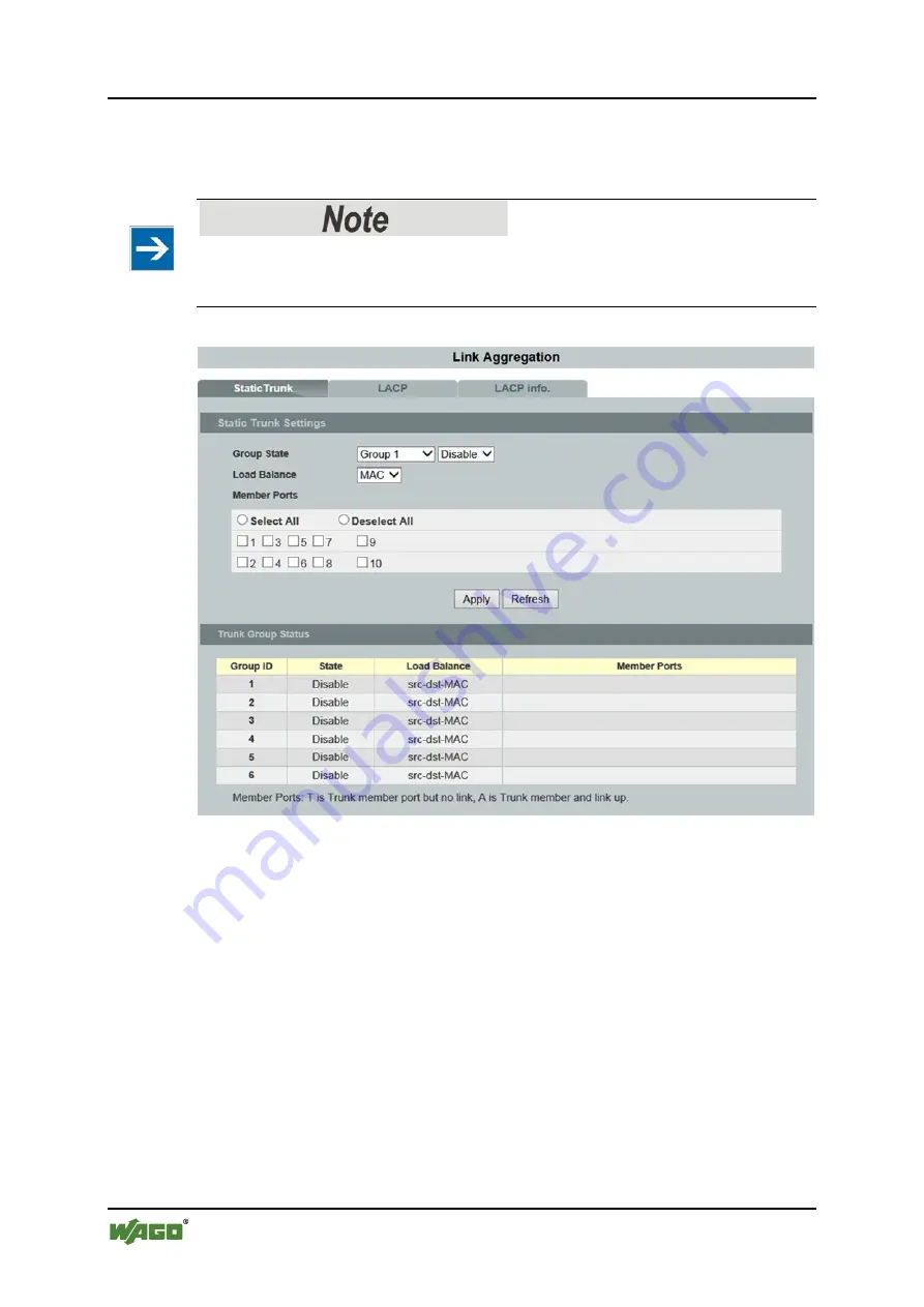 WAGO 852-1305 Manual Download Page 186