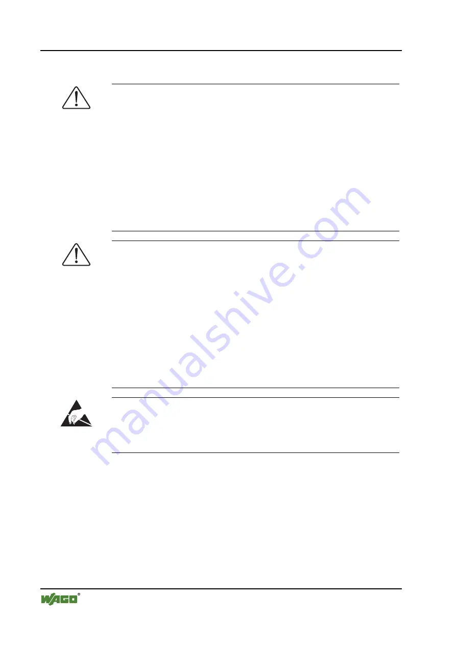 WAGO I/O-SYSTEM 750-610 Manual Download Page 6