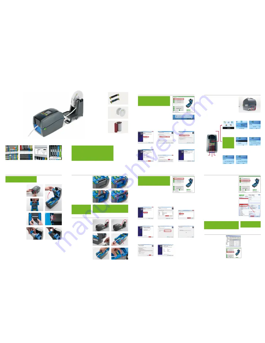 WAGO smartPRINTER 258-5000 Hardware Installation Instructions Download Page 1