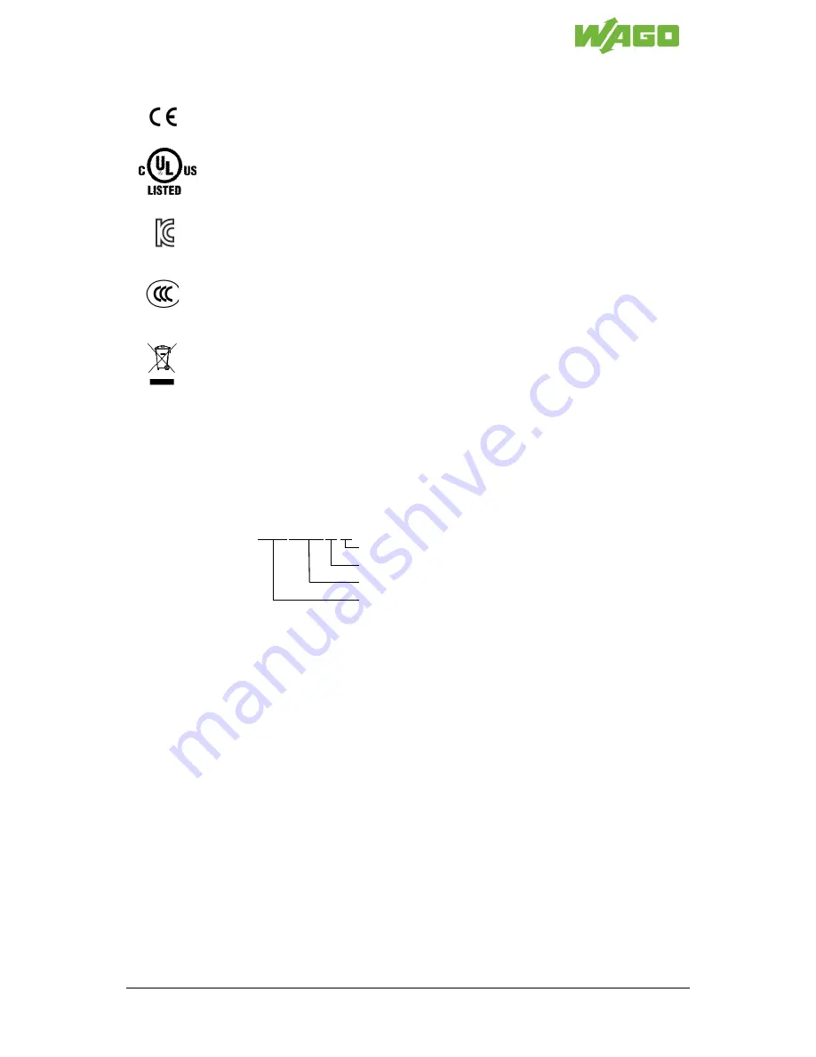 WAGO smartPRINTER Operating Instructions Manual Download Page 8