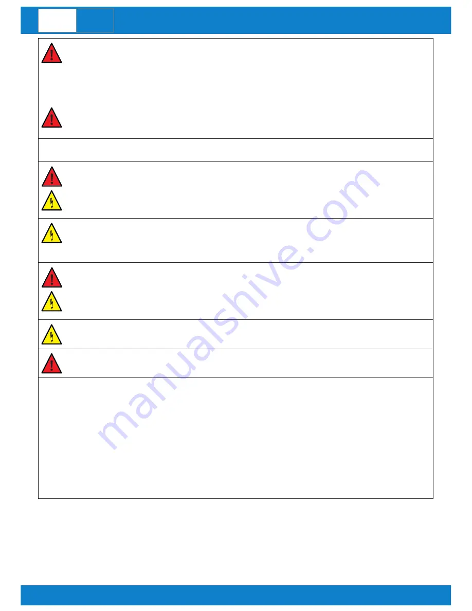 Wahl Bach 18kW User Manual Download Page 6