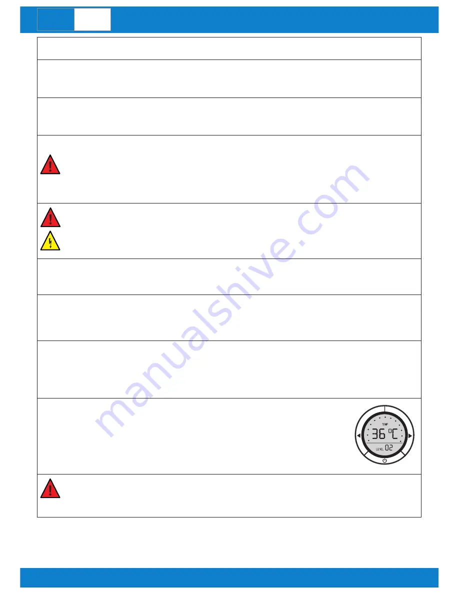 Wahl Bach 18kW User Manual Download Page 22