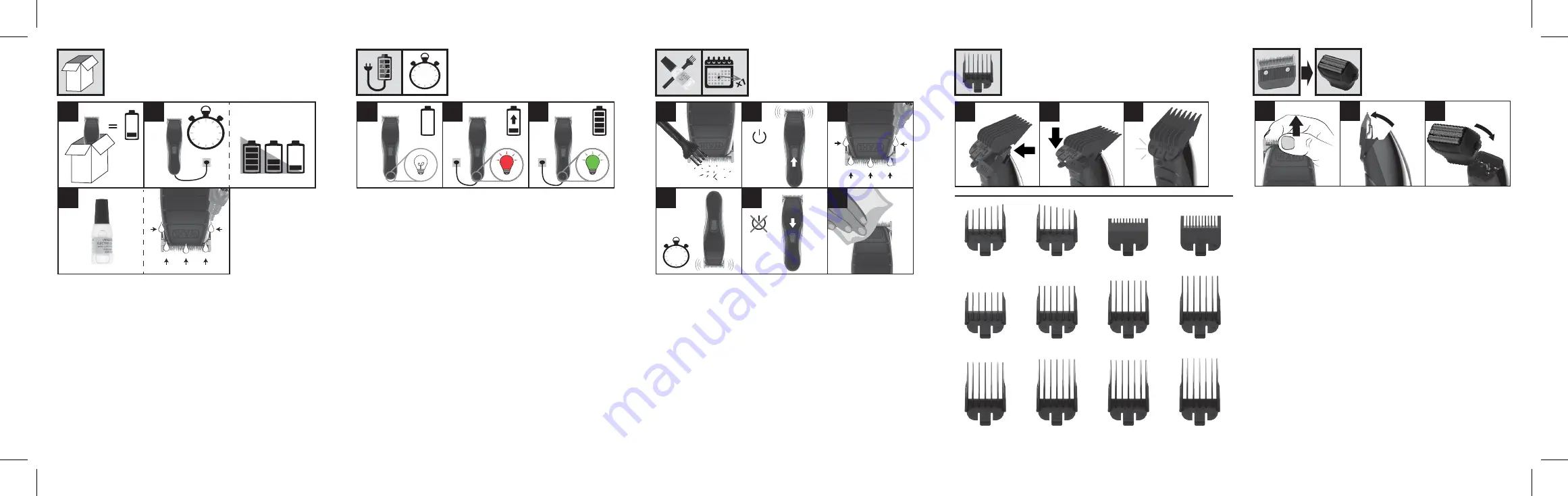 Wahl 9649LP Product Manual Download Page 2