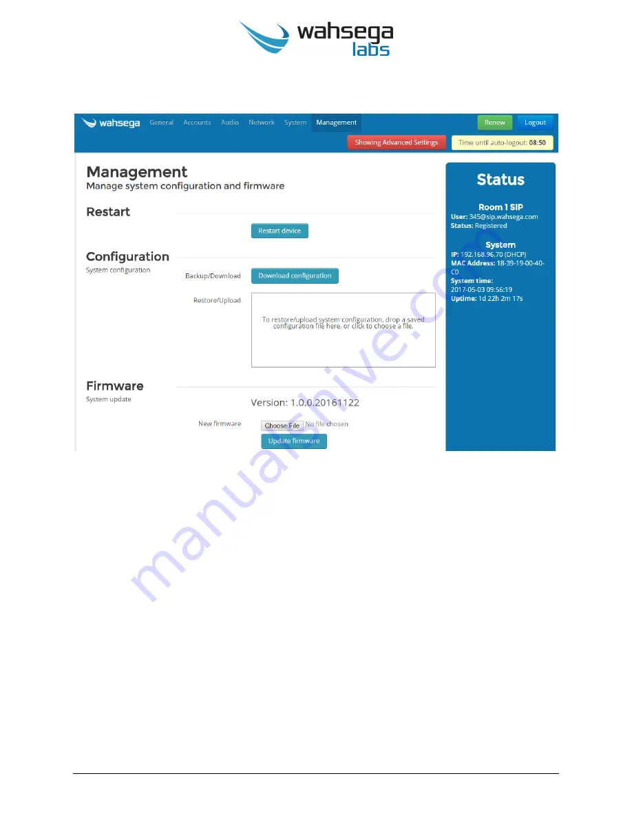 Wahsega Labs WL-SPKR-22-SIP-1 Скачать руководство пользователя страница 26