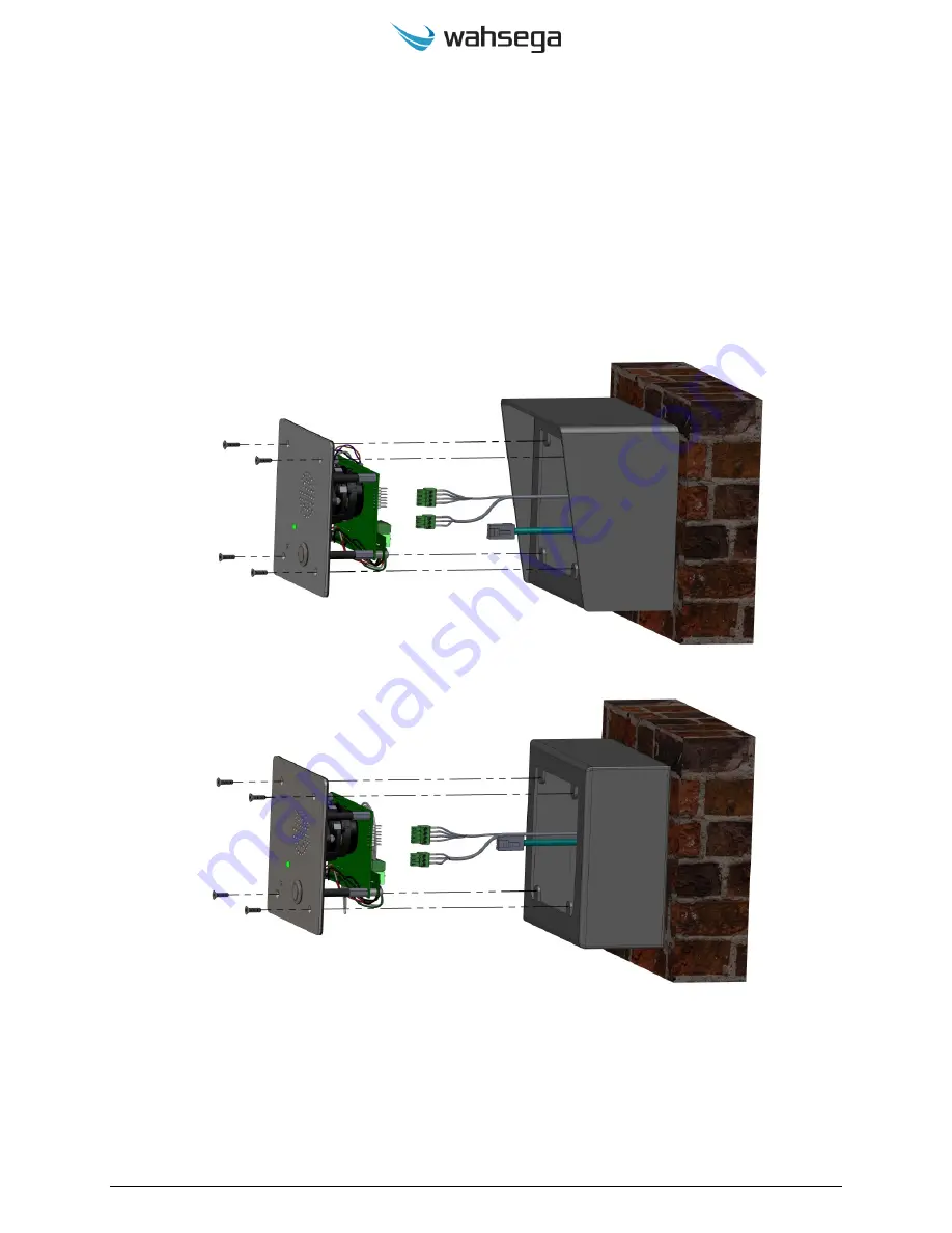 Wahsega Outdoor Pedestal Installer'S Manual Download Page 10