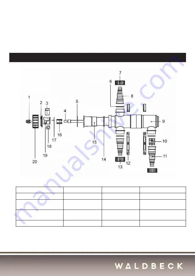 Waldbeck 10030602 Manual Download Page 11