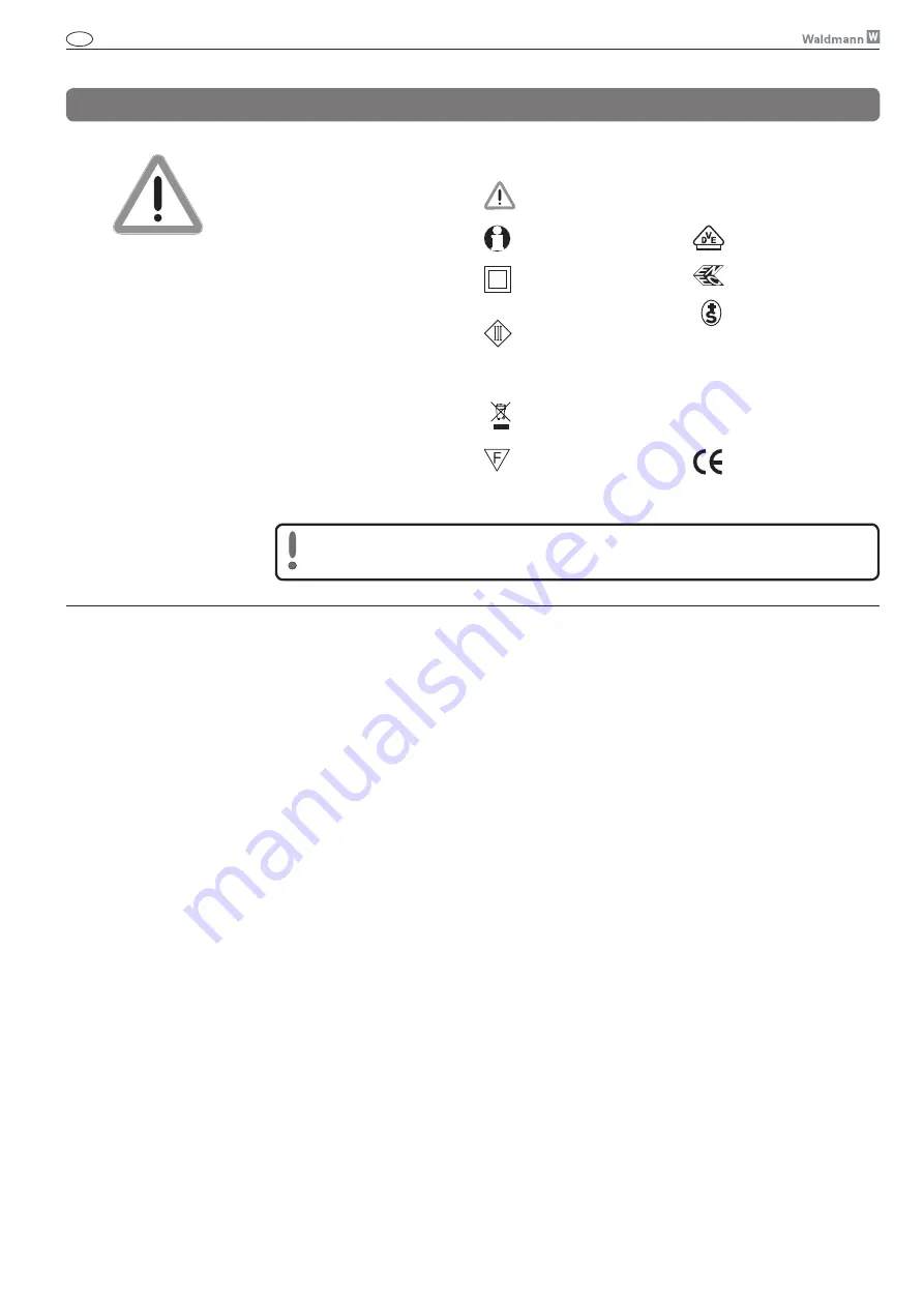 Waldmann SLIM LED LIQ 10 Instructions For Use Manual Download Page 19