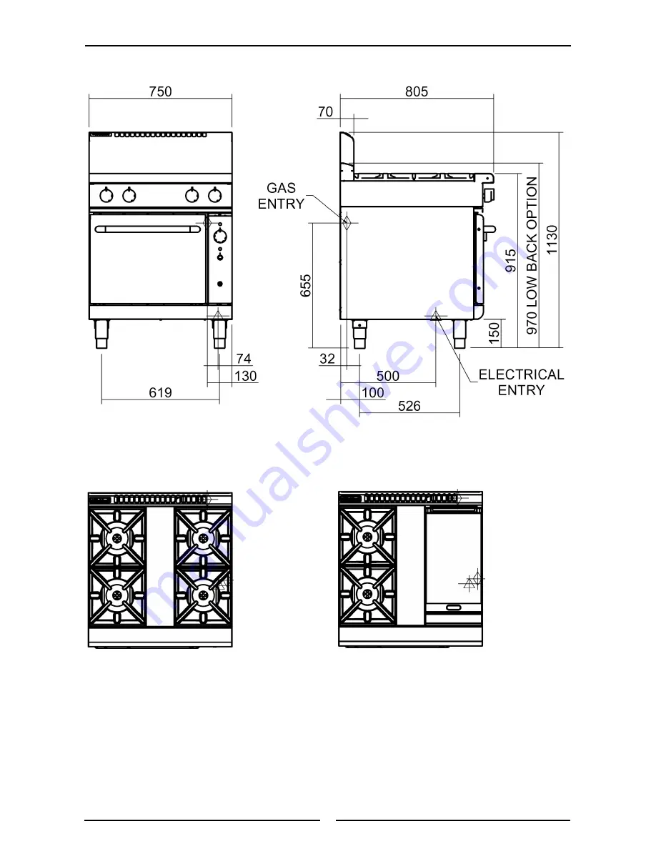 Waldorf RNL8510GC Installation And Operation Manual Download Page 7