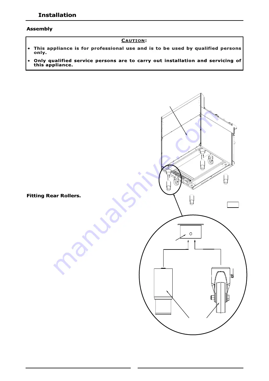 Waldorf RNL8610E Series Installation And Operation Manual Download Page 8