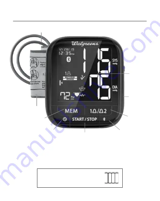 Walgreens WGNBPA-240BT Manual Download Page 9