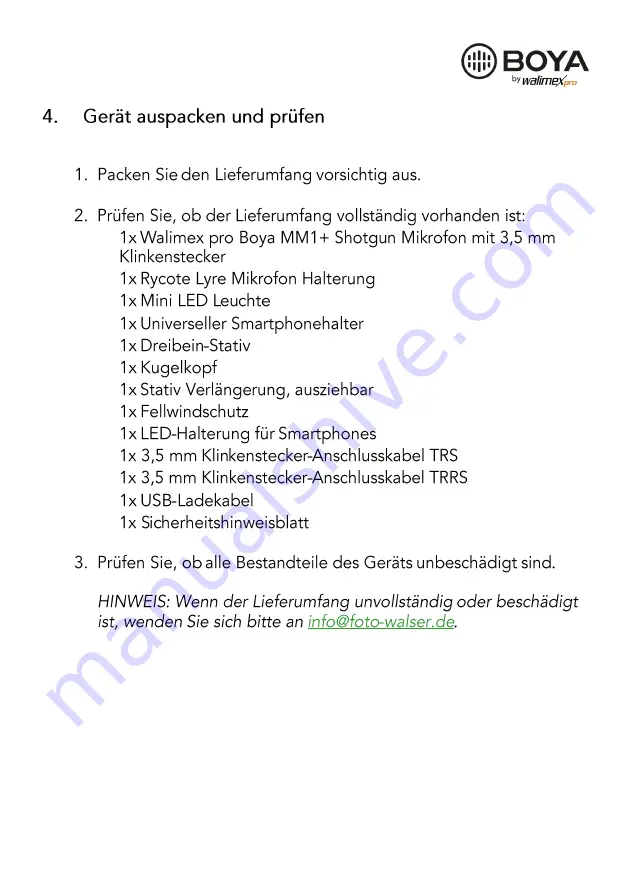 Walimex Pro 23084 Manual Download Page 7