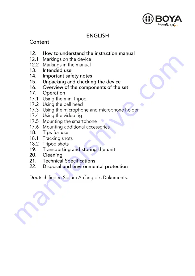 Walimex Pro 23088 Manual Download Page 20