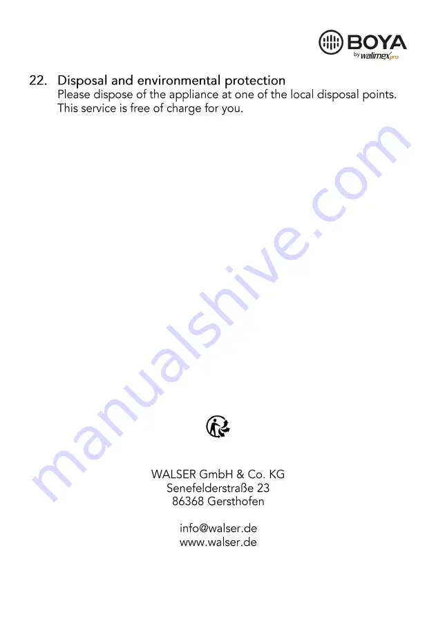 Walimex Pro BOYA VG350 Manual Download Page 44