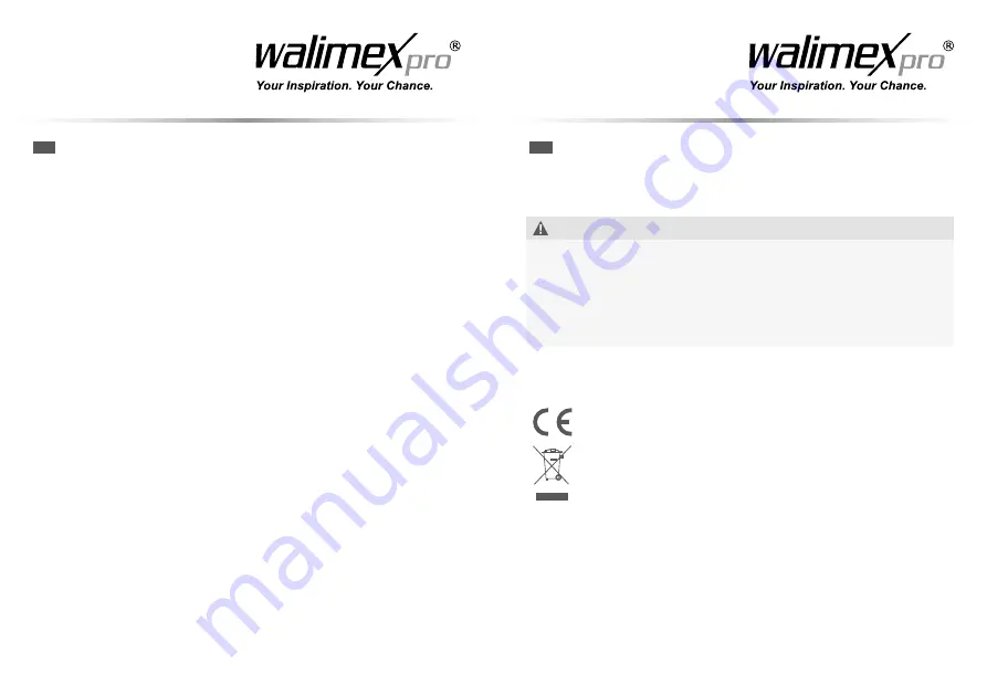 Walimex Pro LED Round 200 Instruction Manual Download Page 4