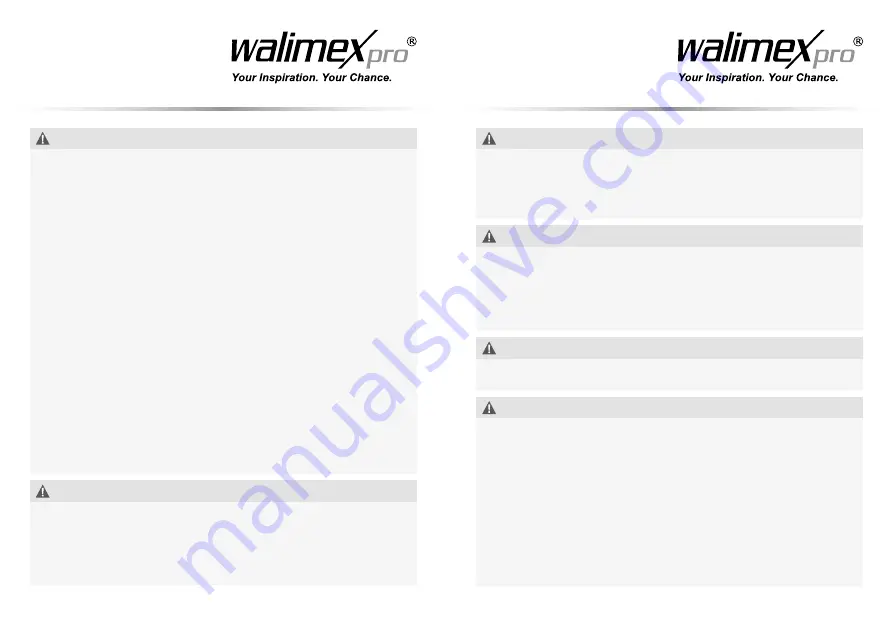 Walimex Pro LED Round 200 Instruction Manual Download Page 14