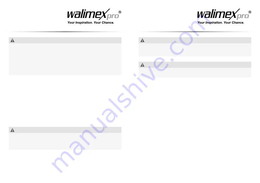 Walimex Pro LED Round 200 Instruction Manual Download Page 16