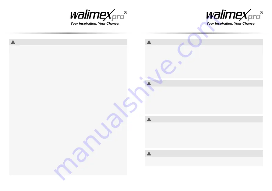 Walimex Pro LED Round 200 Instruction Manual Download Page 30