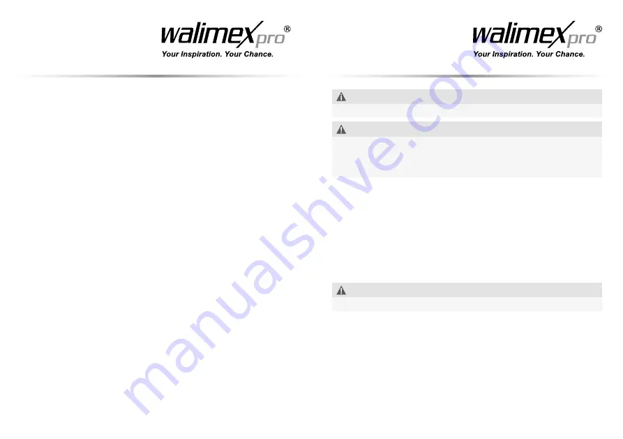 Walimex Pro LED Round 200 Instruction Manual Download Page 33