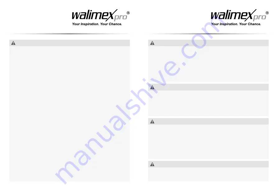 Walimex Pro LED Round 200 Instruction Manual Download Page 38