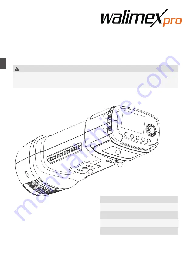 Walimex Pro Mover 200 TTL Instruction Manual Download Page 30