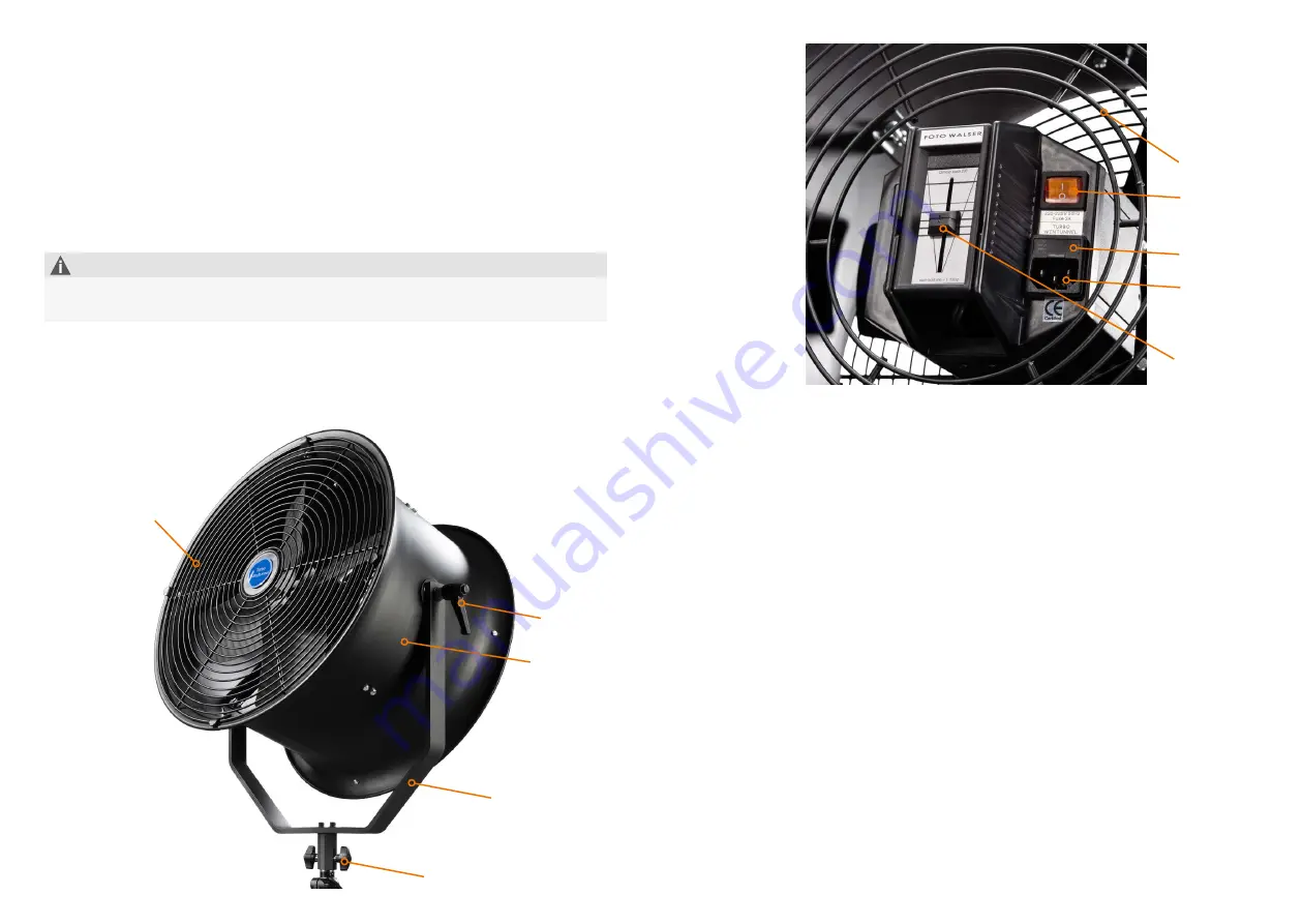 Walimex Pro Wind Machine 500 Скачать руководство пользователя страница 5