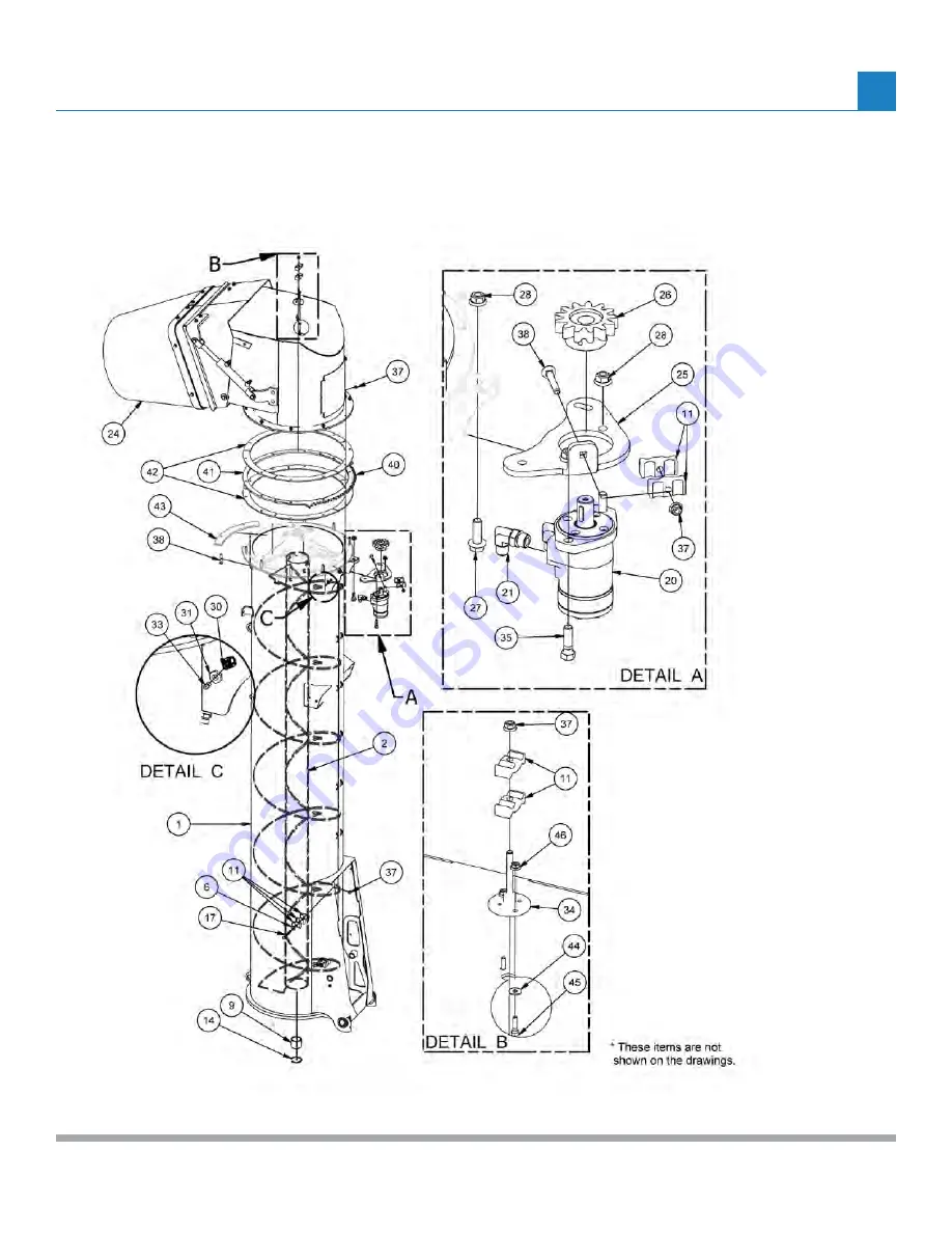 WalkAbout Mother Bin Operator'S & Parts Manual Download Page 77