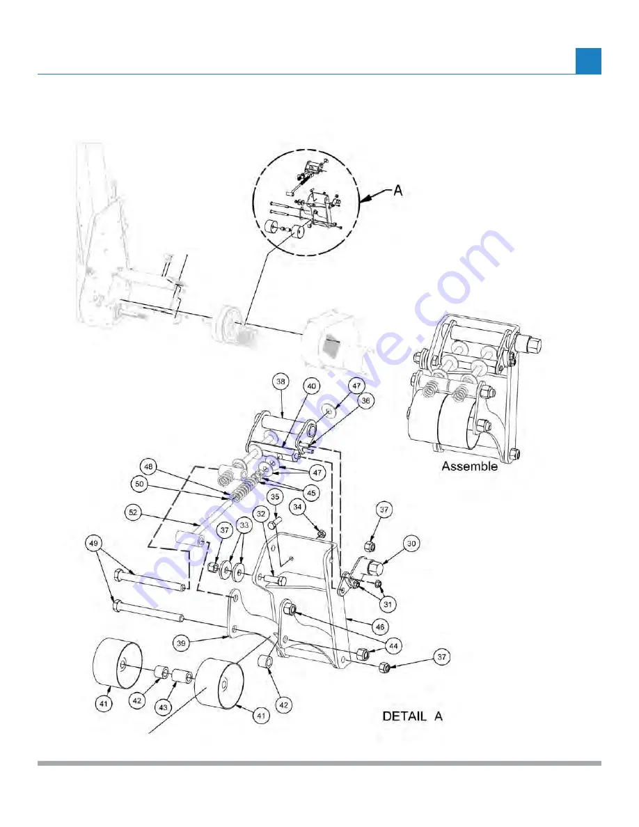 WalkAbout Mother Bin Operator'S & Parts Manual Download Page 87