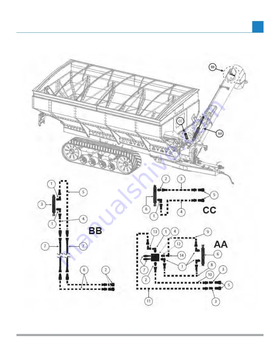 WalkAbout Mother Bin Operator'S & Parts Manual Download Page 95