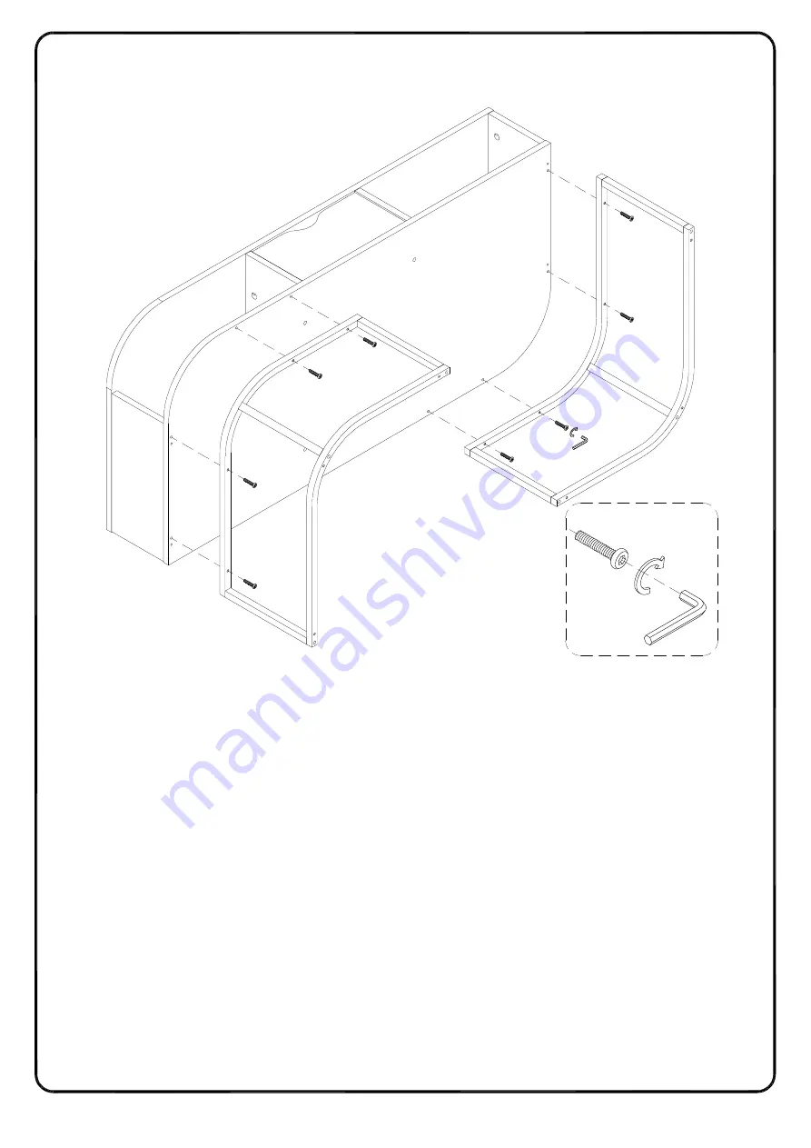 Walker Edison 5117362 Assembly Instructions Manual Download Page 16