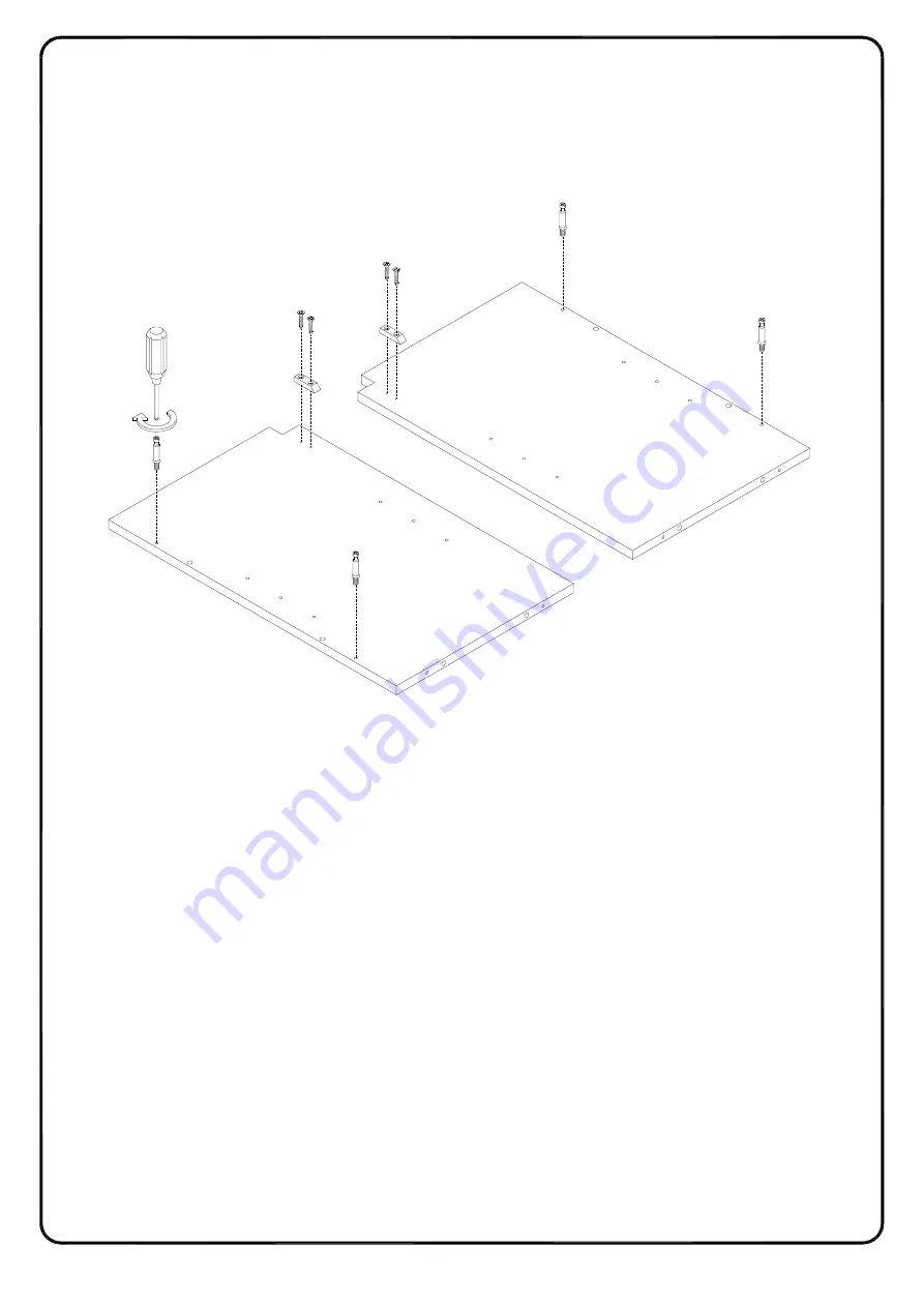 Walker Edison ABF54FC Assembly Instructions Manual Download Page 14