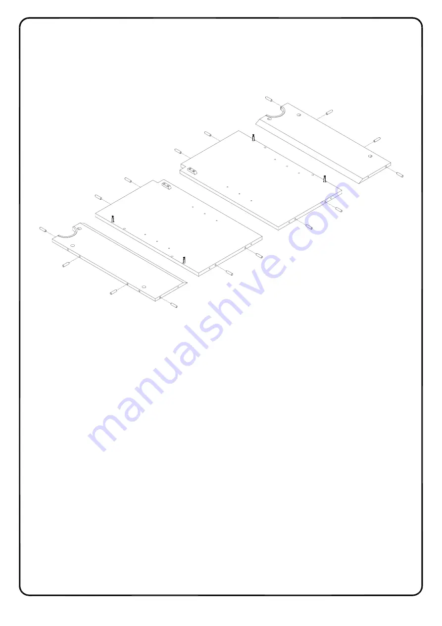 Walker Edison ABF54FC Assembly Instructions Manual Download Page 15