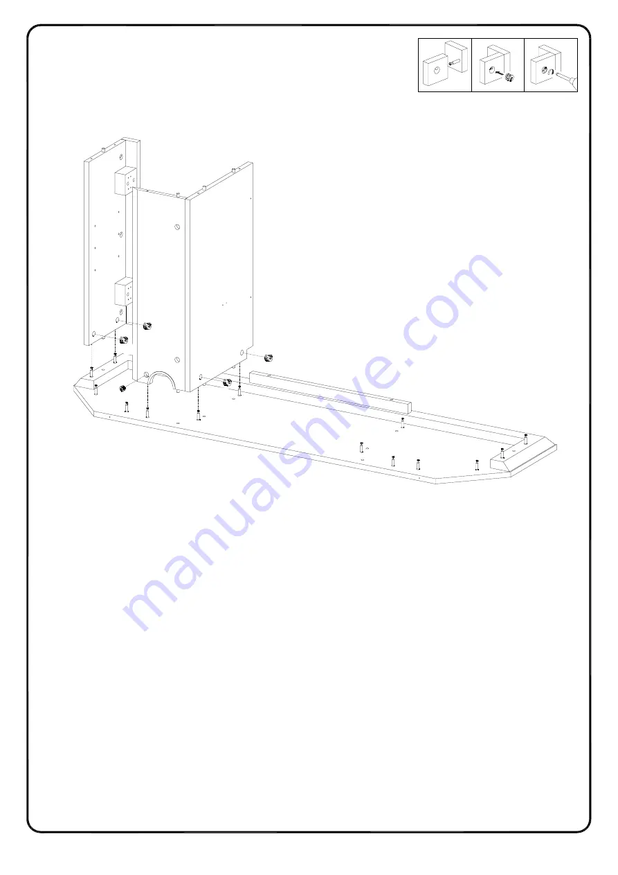 Walker Edison ABF54FC Assembly Instructions Manual Download Page 17