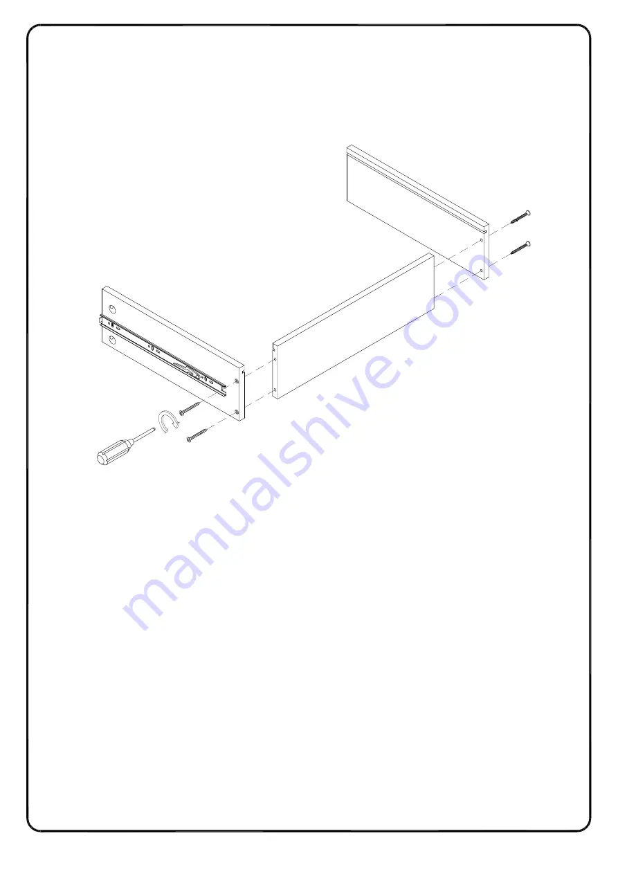 Walker Edison AF18BRIST Assembly Instructions Manual Download Page 22