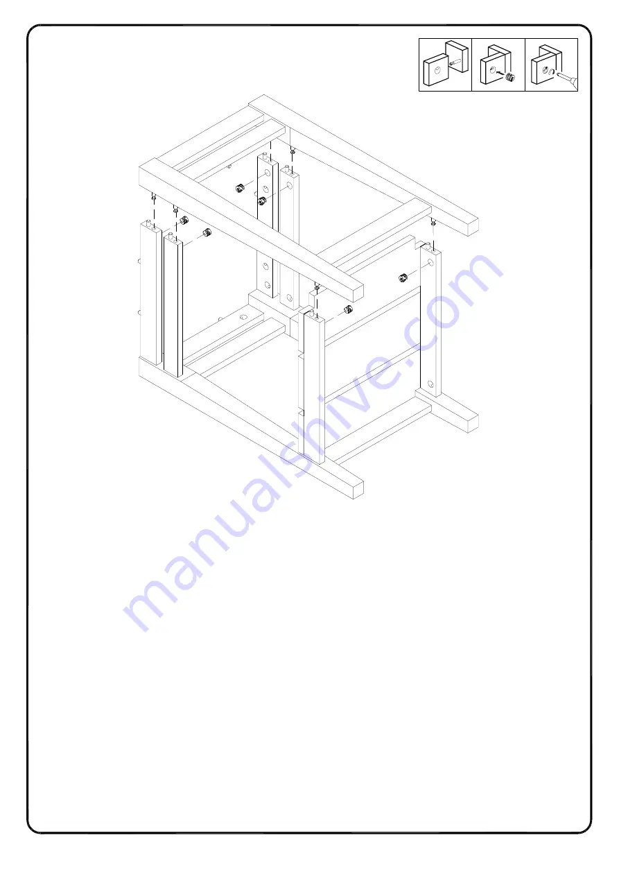 Walker Edison AF18PKRST Assembly Instructions Manual Download Page 13