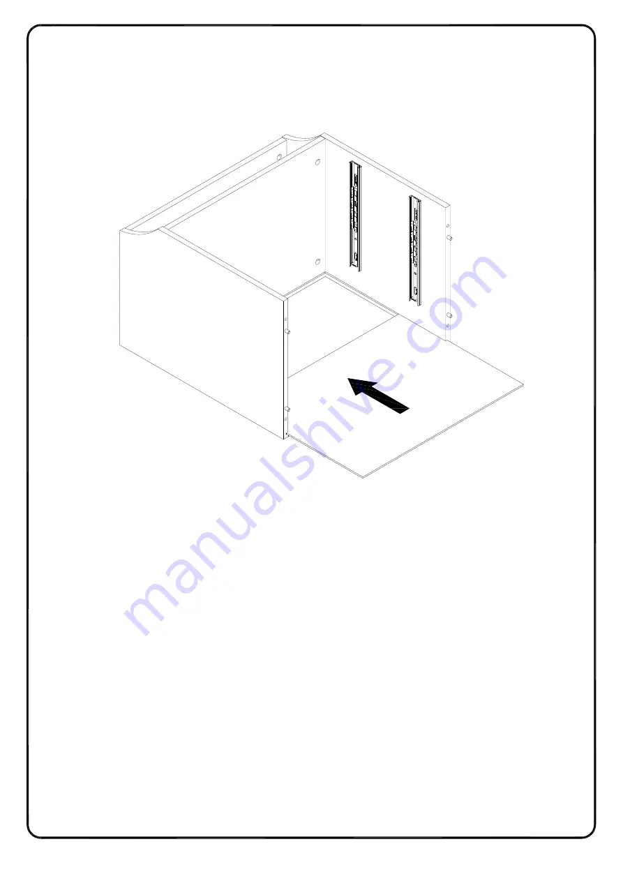 Walker Edison AF22WL2DRST Assembly Instructions Manual Download Page 14