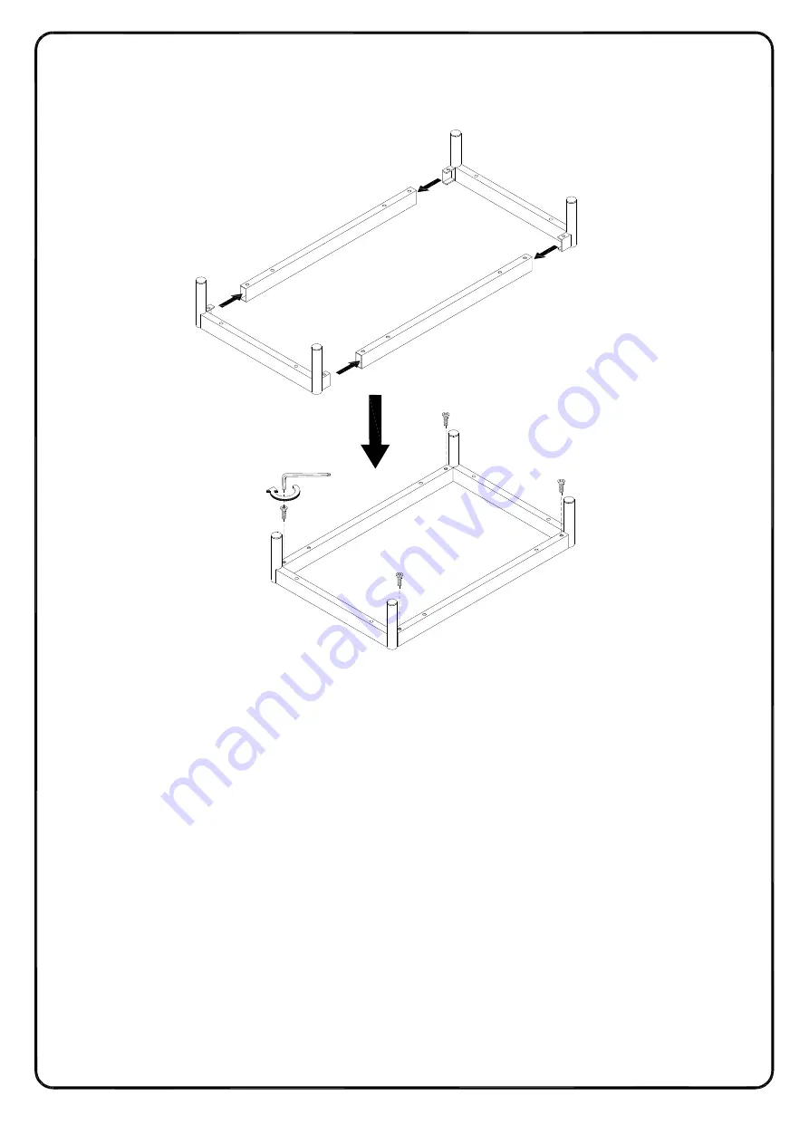 Walker Edison AF22WL2DRST Assembly Instructions Manual Download Page 16