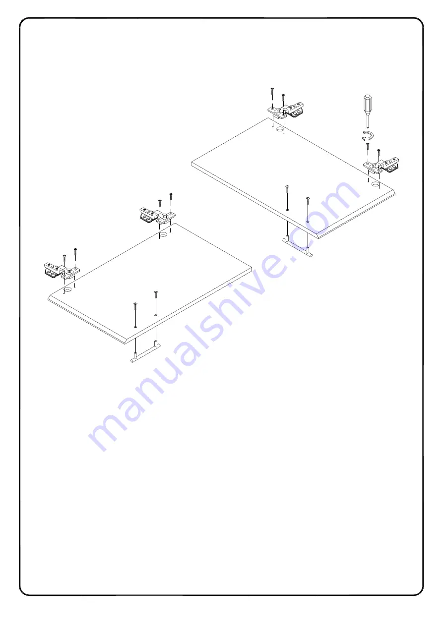 Walker Edison AF30BELMC Assembly Instructions Manual Download Page 14