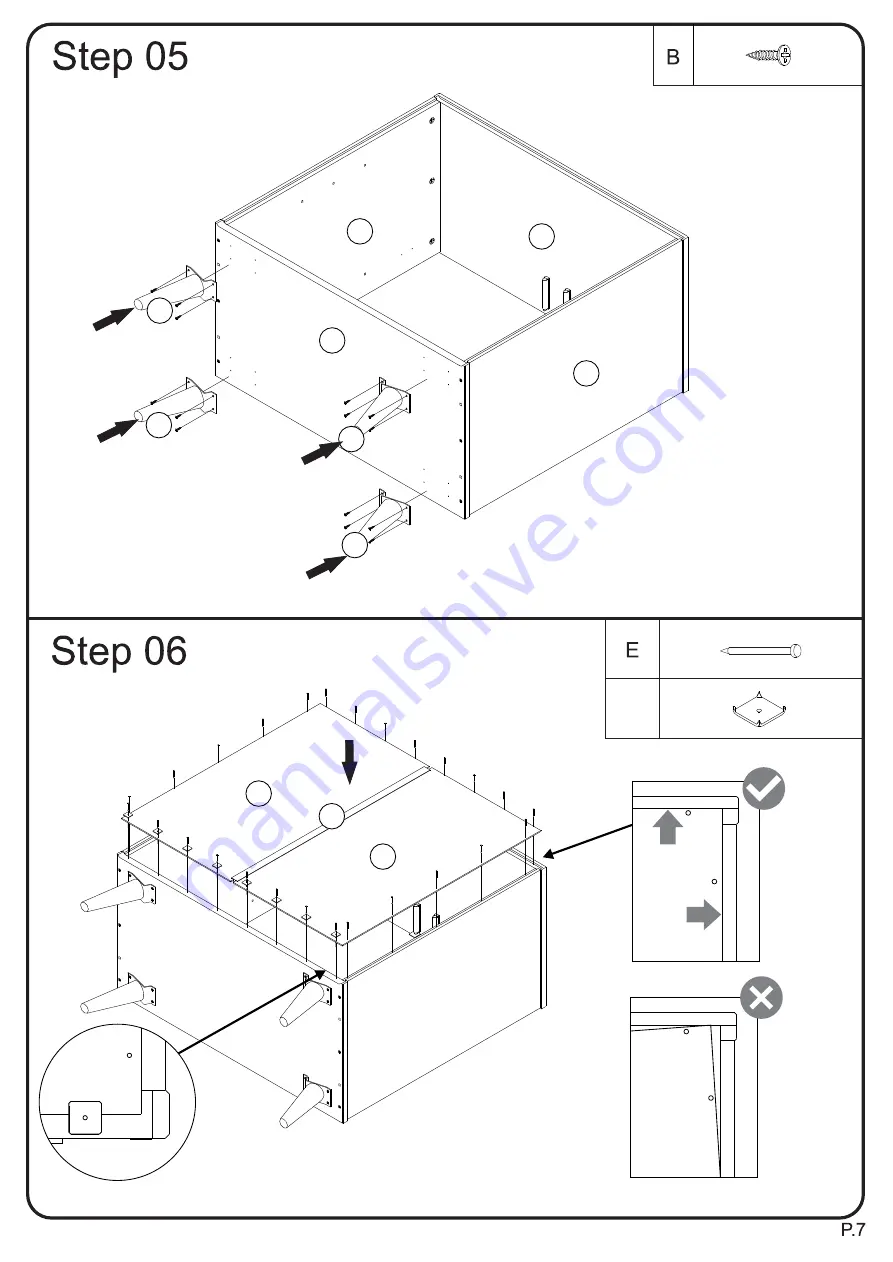 Walker Edison AF30KEN2D Скачать руководство пользователя страница 7